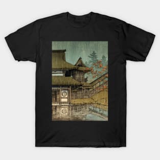 Hasui Kawase - sendai temple Japanese Art T-Shirt